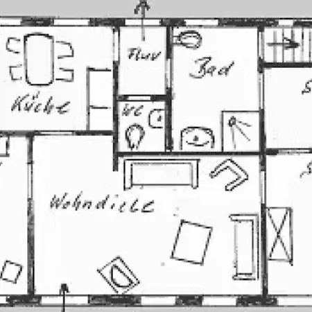 Apartament Friesisches Reetdachferienhaus